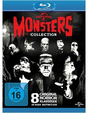 Monsters Collection (BR) Min: 604/ DD/ VB 8Disc, Klassiker - Universal Picture 829325