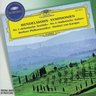 Felix Mendelssohn Bartholdy (1809-1847): Symphonien Nr.3 & 4 - Deutsche G 4497432 -