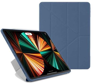 Pipetto Schutzhülle Origami Case iPadPro 12,9 Zoll (2021/2020/2018) blau