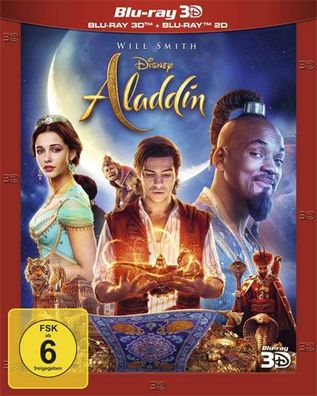 Aladdin (BR)LE 3D&2D Disney-Realfilm Min: 128/ DD5.1/ WS 2Disc - Disney - (Blu-...