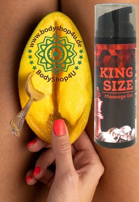 Kingsize 100 ml Gel Sexcreme für Männer KingSize Schnellversand