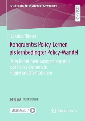 Kongruentes Policy-Lernen als lernbedingter Policy-Wandel, Sandra Pl?mer