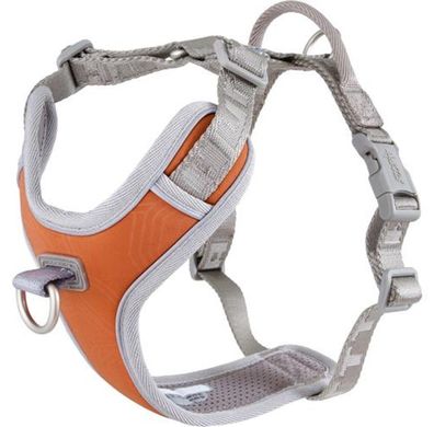 HURTTA Venture No-Pull Geschirr, orange, 40-45 cm