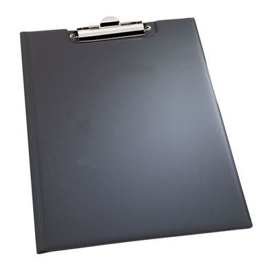 Durable Klemmbrett DIN A5 schwarz Blockmappe 2359-01 Schreibplatte Karton/ PVC