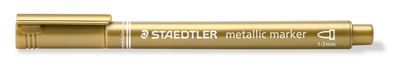 Staedtler 8323-11 metallic pen Marker gold 1-2 mm Lackmarker Layoutmarker