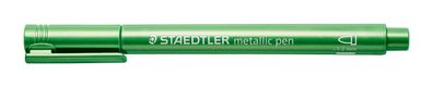 Staedtler 8323-553 metallic pen Marker grün 1-2 mm Lackmarker Layoutmarker