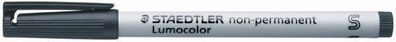 Staedtler Folienstift Lumocolor S non-permanent 311-9 schwarz OHP Pen Marker