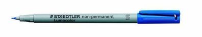 Staedtler Folienstift Lumocolor S non-permanent 311-3 blau OHP Pen Marker