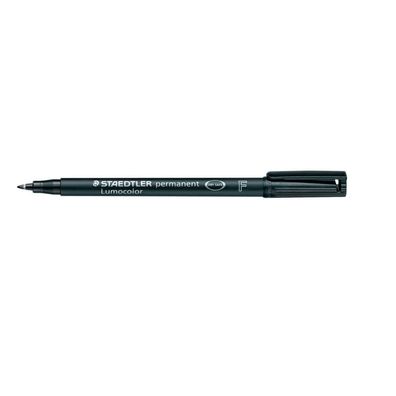 Staedtler Folienstift Lumocolor F permanent 318-9 schwarz OHP Pen Marker