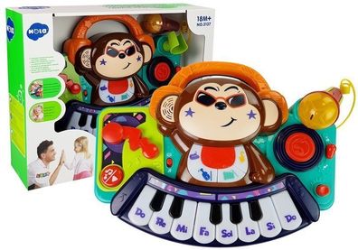 DJ Monkey Interaktives Klavier fér Babys