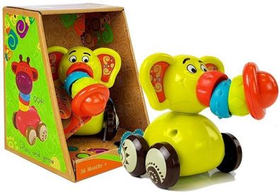 Spielzeugauto Elefant fér Babys Flexible Trompete