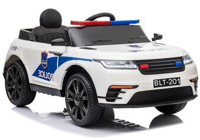 Elektrisches Ride-On BLT-201 Polizei Weiß