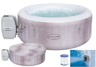 Bestway 60003 aufblasbarer SPA-Whirlpool mit Massage- und Warmwasserbereiter