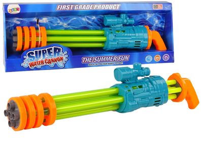 Wasserpistole 56 cm Blaue Orange Wasserpistolen