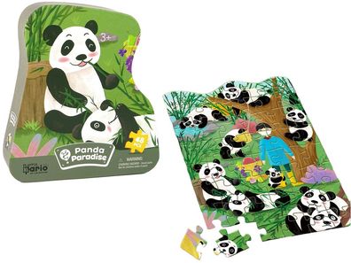 Bambus Wald Panda Puzzle 48 Elemente