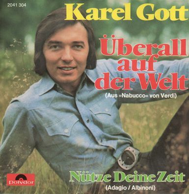 7" Cover Karel Gott - Überall auf der Welt