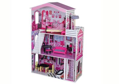 Puppenhaus Holzvilla Camellia Pink