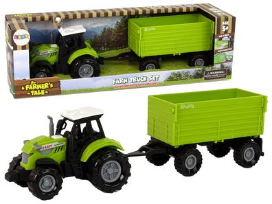 Traktor mit Anhänger Green Farm