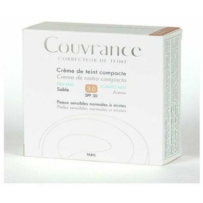 Avene Foundation Avène Couvrance Kompakt Creme Make Up 3.0 Naturel SPF30 (9,5gr)