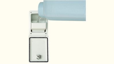 Wasserbeféllklappe mit integriertem Trichter (30 mm)