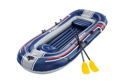 Hydro-Force™ Schlauchboot-Set für 3 Erwachsene + Kind Treck X3 307 x 126 x 39 cm