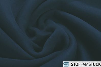 Stoff Baumwolle Polyester Sweat Jersey marine angeraut weich dick Sweatshirt