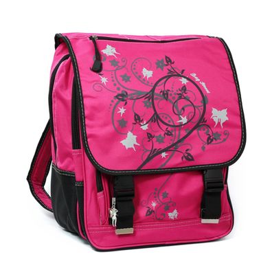Bag Street Nylon Rucksack Ranzen Kinder Sporttasche pink 30x26x38 OTJ602P