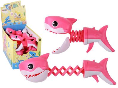 Spielzeug beißender Fisch Pink Shark Gun