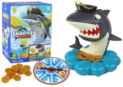 Arcade-Spiel Shark Pirate Exploding Coins Drawing Wheel