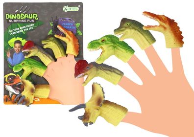 Dinosaurier-Gummi-Sensor-Fingerpuppen