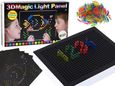 Magic Educational Board 3D beleuchtetes Puzzle 180 Teile.