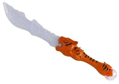 Lichtschwert, Griff in Tigerform, Orange