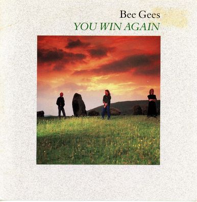 7" Bee Gees - You win again.