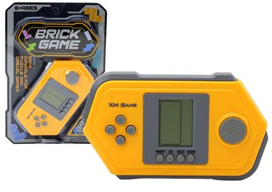 Tetris Brick Game Elektronisches Konsolenspiel Grau - Gelb