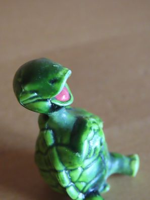 Figur lachende Schildkröte sitzt ca. 3,6 cm H/ Ferero 1986
