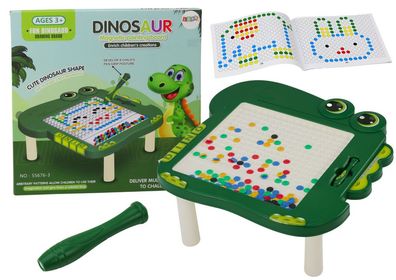Dinosaurier-Pädagogik-Magnettafel, Tischunterlage, Puzzle, Grén