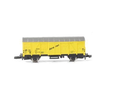 Märklin Z 8606 gedeckter Güterwagen Bananenwagen DB