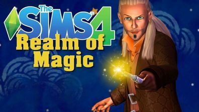 Die Sims 4 Realm of Magic (PC, 2019, Nur der EA APP Key Download Code) Keine DVD