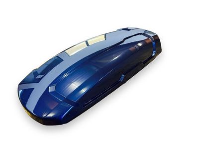 Thule Force XT XL Vielseitige Dachbox Einzelstück in BMW ALPINA Blau 2 + Dekor