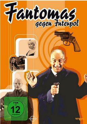 Fantomas gegen Interpol Louis de Funes Jean Marais DVD/ NEU/ OVP Deutsche Fassung