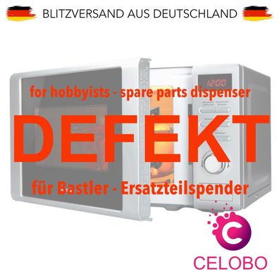 DEFEKT - Hanseatic Mikrowelle 619166, 5 Stufen, 700W, 20L - für Bastler