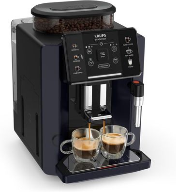 Krups EA 910B Sensation Kaffeevollautomat Barista Qualität - 4 Getränke - NEU