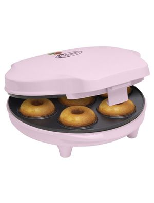 Bestron Donut-Maker Sweet Dreams, 7 Donuts, Antihaftbeschichtet, rosa - B-Ware