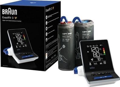 Braun Oberarm-Blutdruckmessgerät ExactFit™ 3 BUA6150, zwei Manschettengrößen NEU