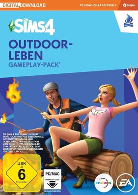 Die Sims 4 Outdoor Leben DLC AddOn (PC 2015 Nur der EA APP Key Download Code)