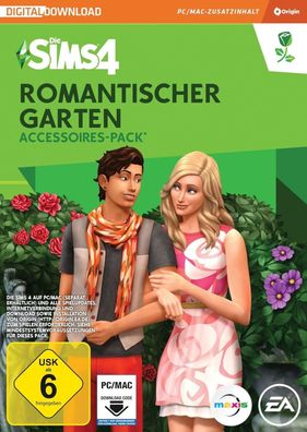 Die Sims 4 Romantic Garden Stuff AddOn (PC, 2016, Nur EA APP Key Download Code)
