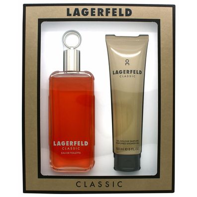 Karl Lagerfeld Classic Geschenkset 150ml EDT + 150ml Duschgel