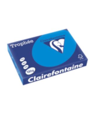 Clairefontaine Kopierpapier Trophée Intensiv A4 120g Karibikblau 1291C