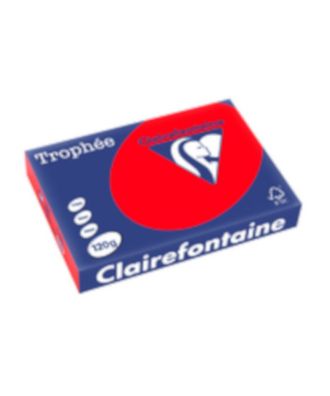 Clairefontaine Kopierpapier Trophée Intensiv A4 120g Korallenrot 1227C