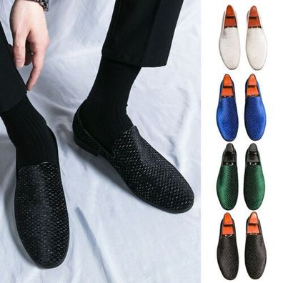 Herren Wohnungen Kompfort Ladung Manner Mode Arbeiten Schlupfen Schuhe Anziehen